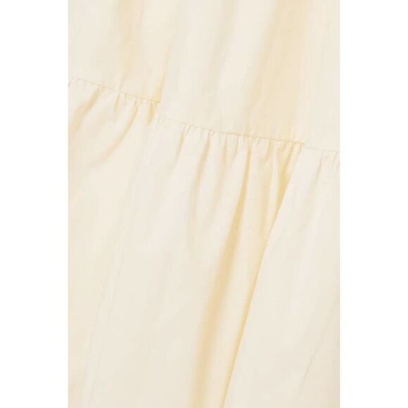 ULLA JOHNSON Iliana Belted Tiered Cotton Midi Dress US2 - Picture 4 of 11